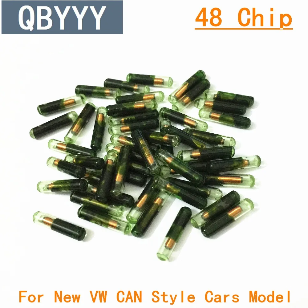 

Free shipping 5pcs/lot Wholesale tango ID48 auto transponder chip Tango Pro Copy ID 48 Car Key Chip 48 grass tube car key