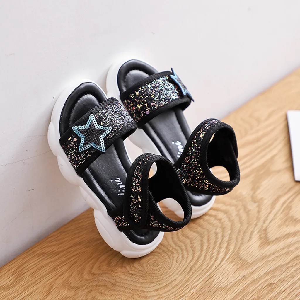 Для детей ясельного возраста Одежда для малышей девочек звезды блестками и