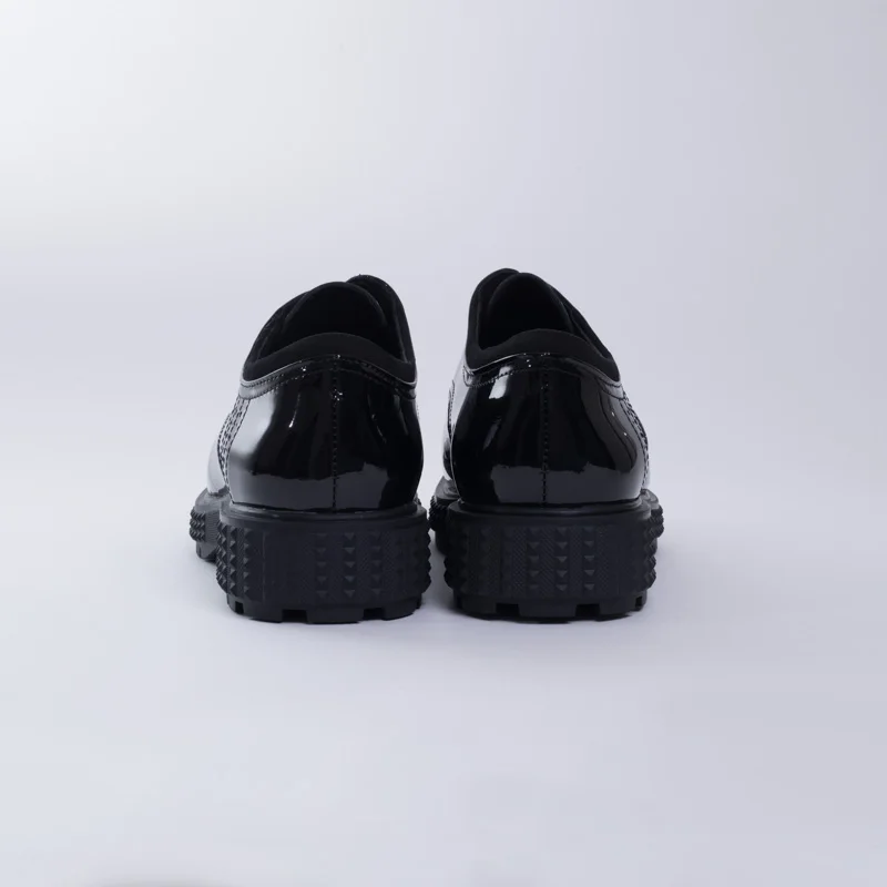 EIOUPI/Новый дизайн натуральная лакированная кожа мужской строгий деловой обуви