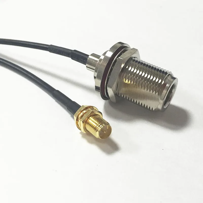 Коаксиальный кабель для модема переходник с внутренней резьбой под гнездо