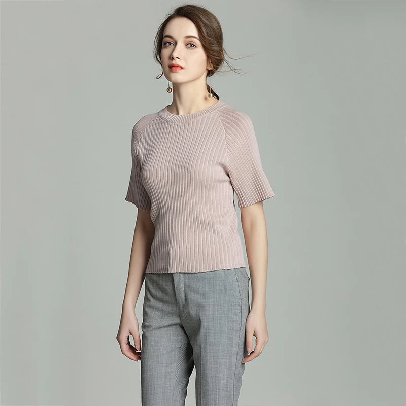 Autumn O Neck Tops Female Pullovers 2018 New Casual Knitted Fashion Summer Sweater Women Jumper Drop Ship Solid Sweet Shirts | Женская
