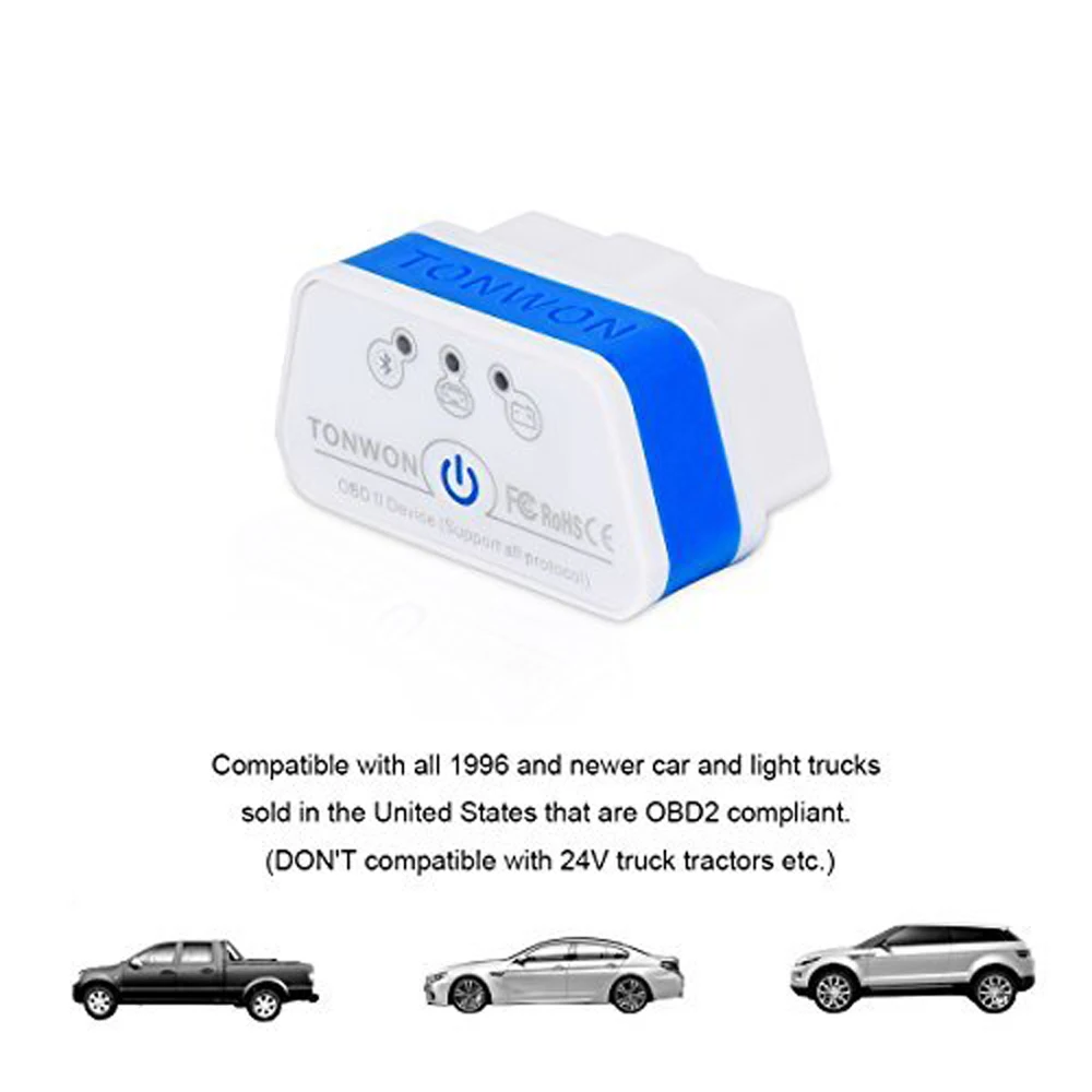 2019 TONWON2 OBD2 сканер автомобильный диагностический инструмент BT3.0/BT4.0/WIFI