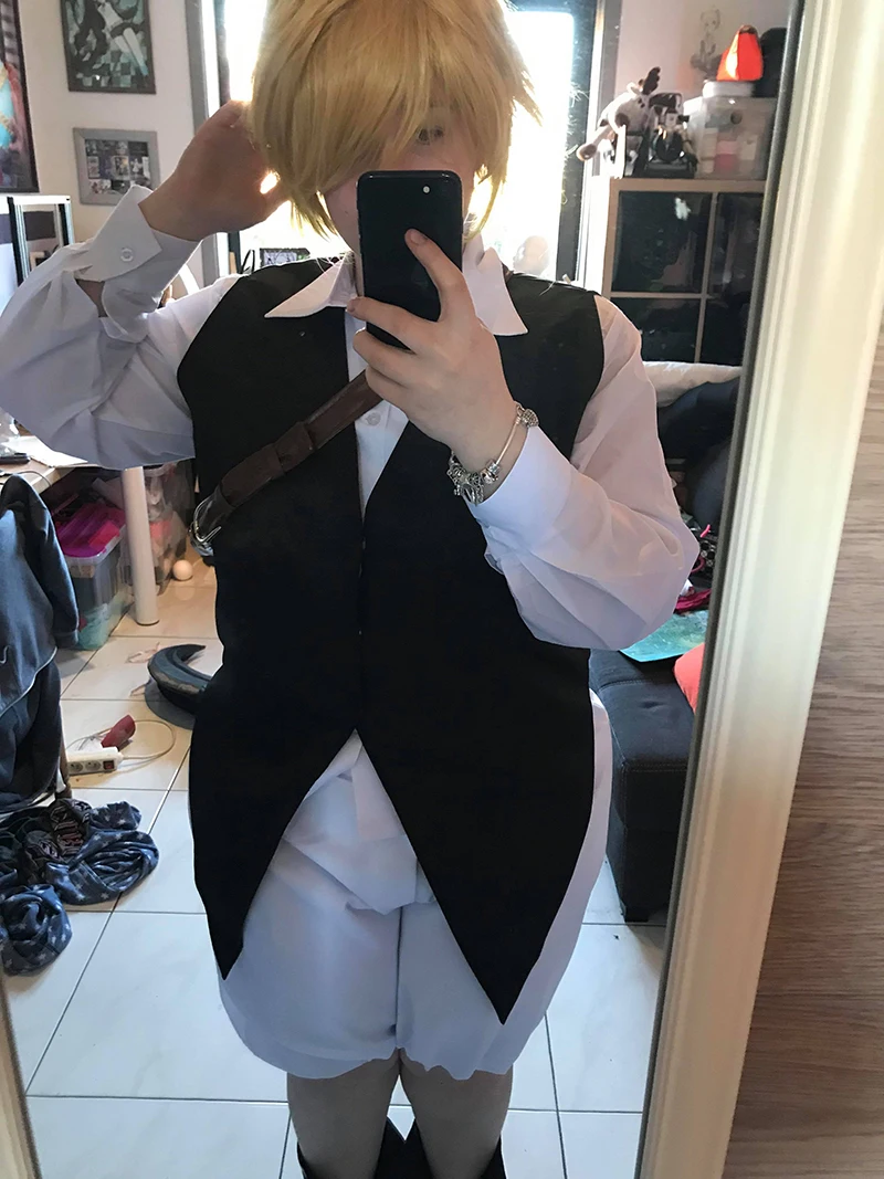Аниме The Seven Deadly Sins Meliodas косплей костюм, полный набор любого размера