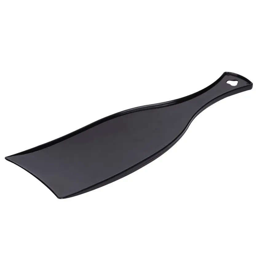 Парикмахерская доска Anne очень большая черная не зубчатая 2018|hairdresser hair|wide tooth |