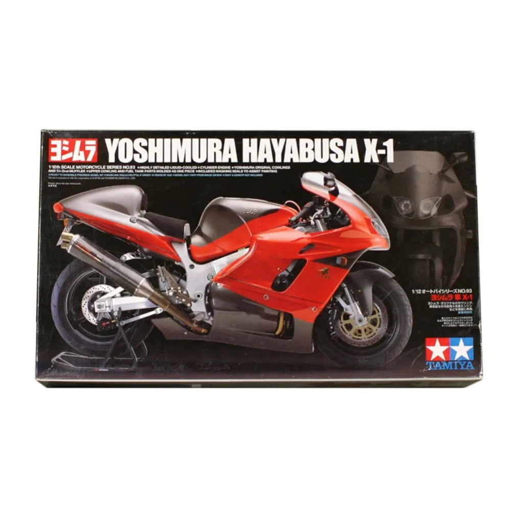 Набор для сборки моделей мотоциклов OHS Tamiya 14093 1/12 Yoshimura Hayabusa X1|model building kits|building kitmodel