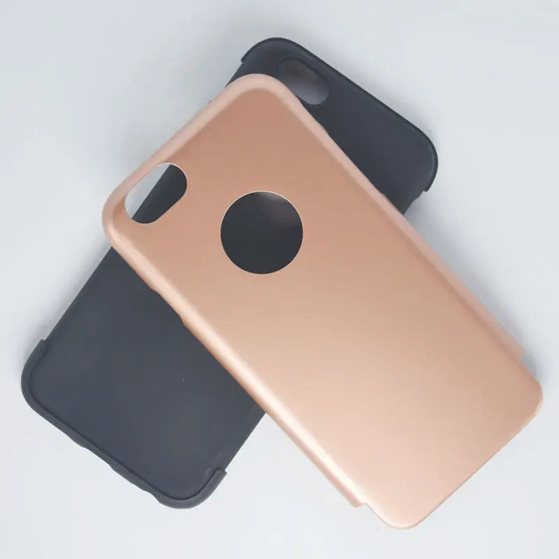 Гибридный двуслойный ударопрочный чехол для смартфонов Apple iPhone 5 5s SE. Пластиковая