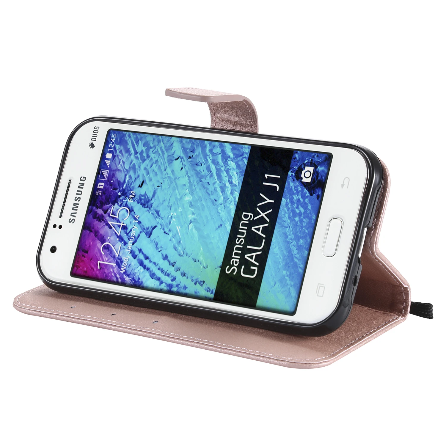 Чехол для Samsung Galaxy J1 2015 J100 J100H DS SM-J100H J100FN SM-J100FN J100F чехлы с откидной крышкой телефона