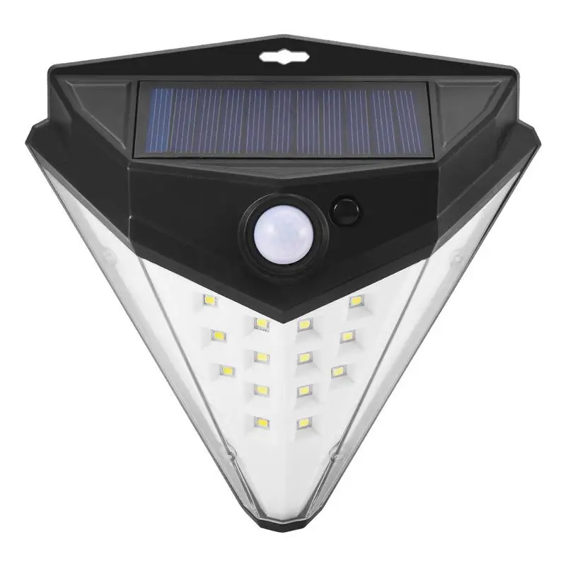 32LED Kaigelin 32/66/136 светодиодный солнечный светильник на открытом воздухе Водонепроницаемый движения PIR Сенсор Солнечный садовый светильник s светодиодный светильник 3 режима настенный светильник - Испускаемый цвет: 32LED