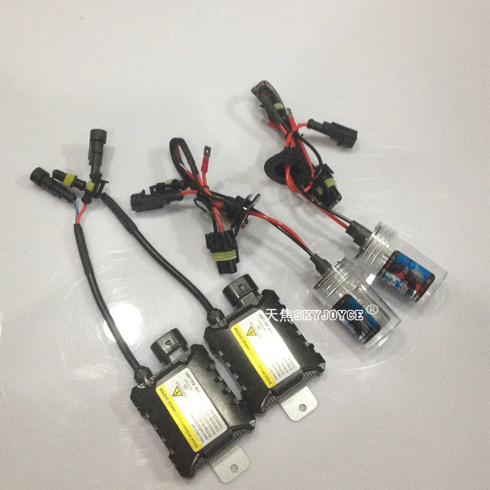 10X DHL Бесплатная доставка ксенона 55Вт hid комплект H7 H11 H1 H3 H10 HB3 Hb4 880 H27 H4 1 адаптер