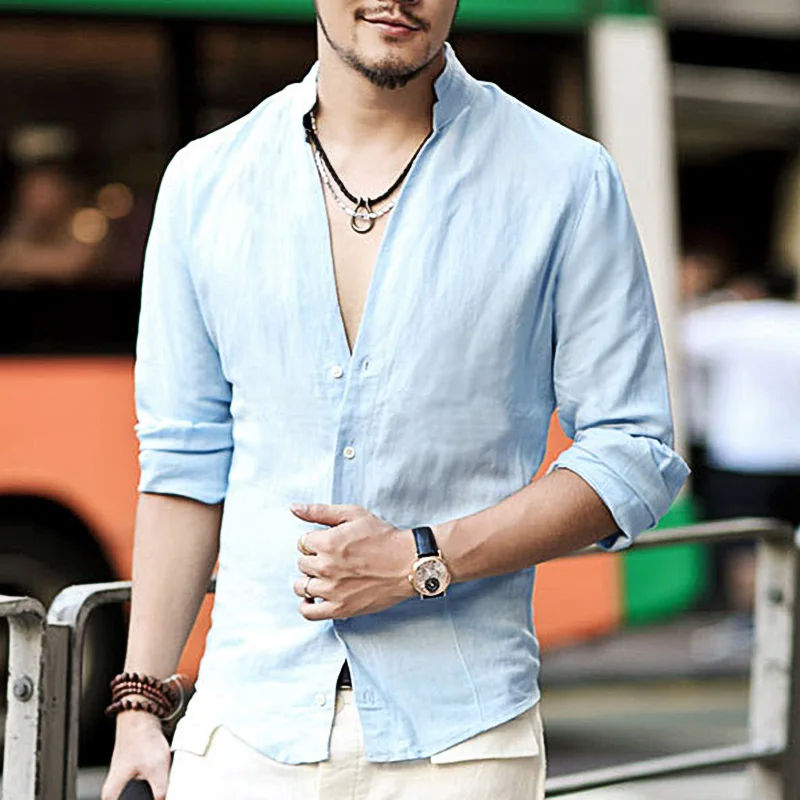 

100% Cotton Long Sleeve Man'S Shirt Casual Men Shirts Spring Mens Shirt 2016 new Business Dress Social Shirts Brand-clothing