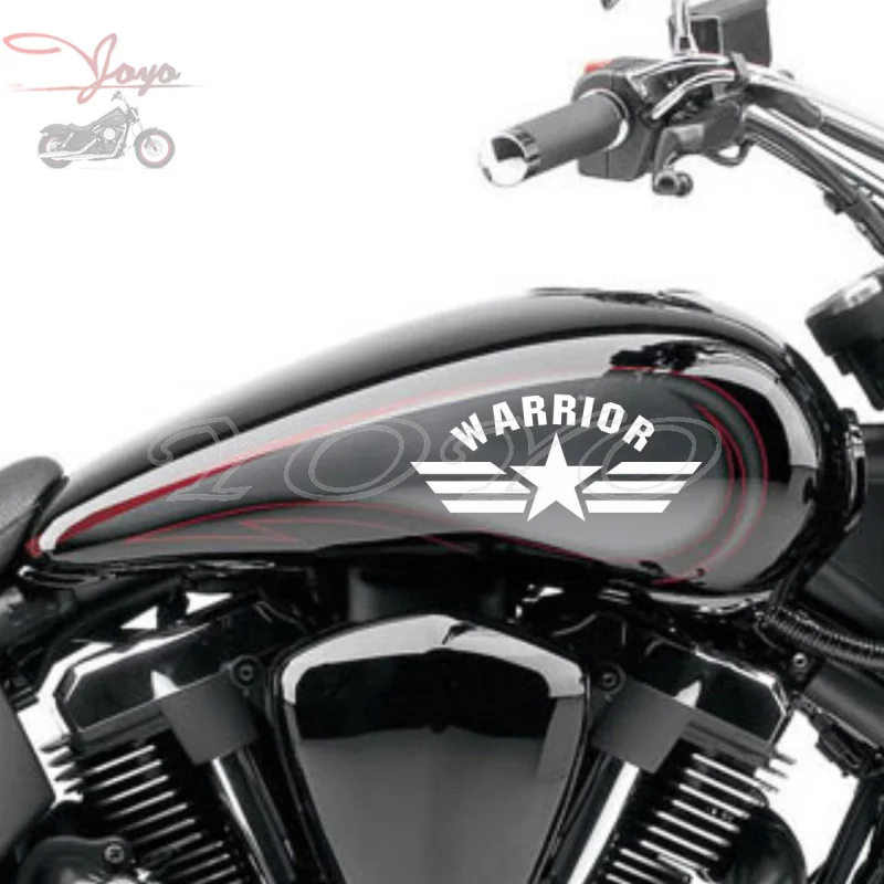 Star Wings Decals Stickers 0.1mm PVC Decal Sticker For Yamaha XV1700 Warrior