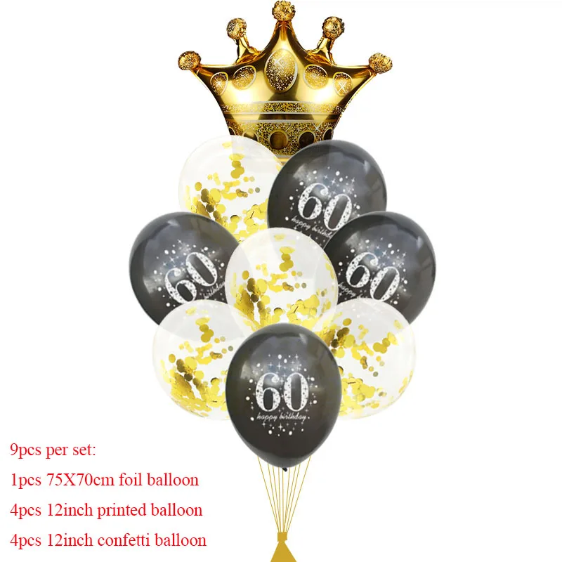 30 шары для дня рождения гелиевый воздух воздушный шар 30th 40th 50th лет балон счастливый день рождения украшения для взрослых для баллона S8XN