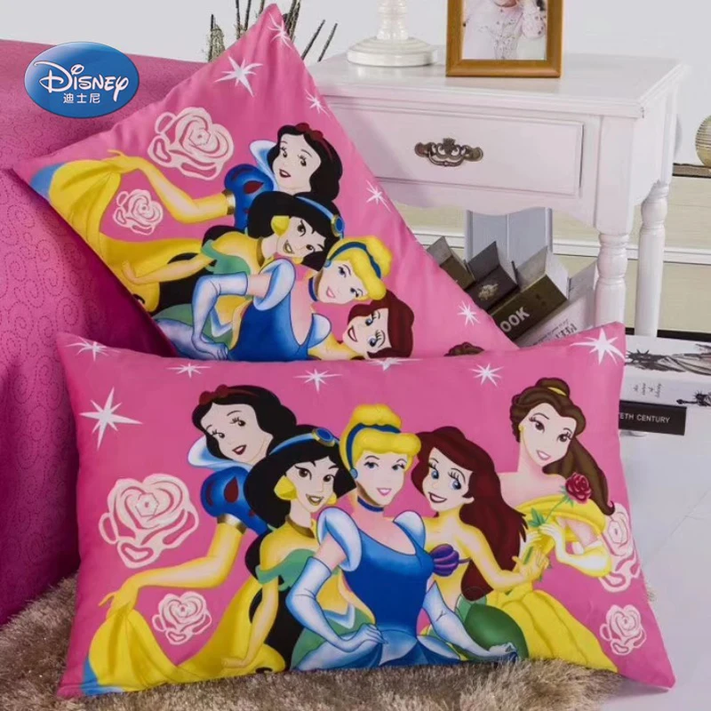 Disney 100% хлопок наволочки 2 шт мультфильм Белоснежка Принцесса Микки Маус пара