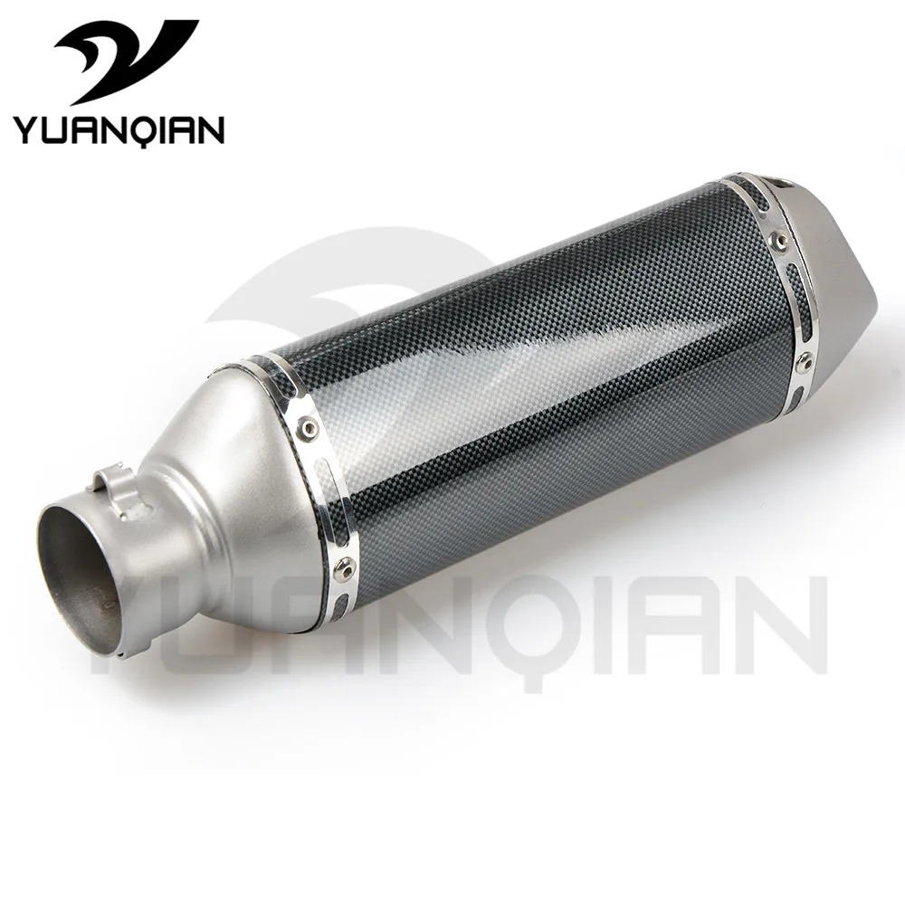 Universal Stainless steel motorcycle exhaust pipe muffler inlet 51mm FOR KAWASAKI Z250 Z750 Z800 Z1000 ZR800 ZRX1200 | Автомобили и