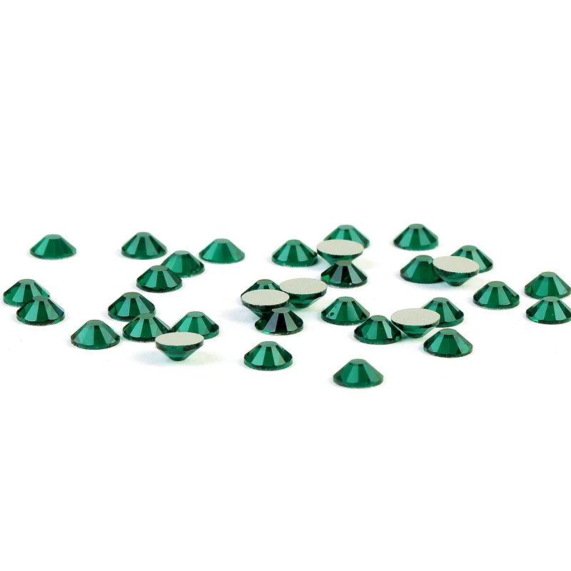 CCBLING ss3 ss30 плоская задняя изумрудная 3d украшение для ногтей с кристаллами) не
