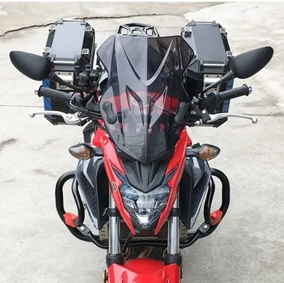 Направляющая капот на лобовое стекло для Honda CB500F повышение и утолщение 304 кронштейн из нержавеющей стали водонепроницаемая доска 2 цвета
