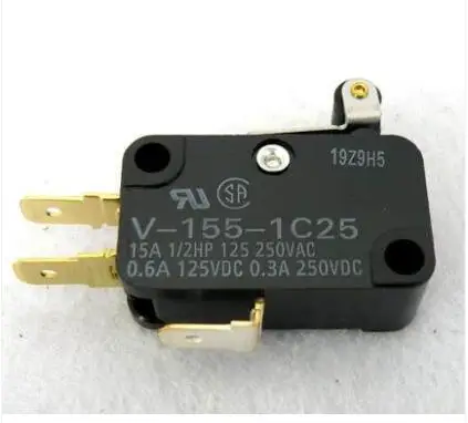 

Переключатель мгновенного действия V-155-1C25 компанией V15M0030C 1NO + 1NC