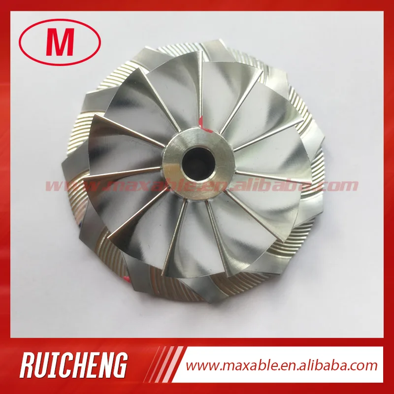 CT10V 17291 0L020 36 02/50 96 мм 11 + 0 лопасти турбо заготовка/Фрезерование/алюминий 2618