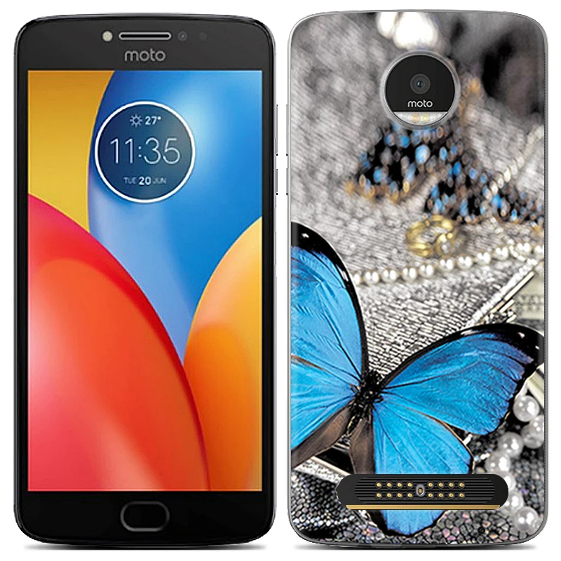 Новое поступление чехол для телефона Motorola Moto Z2 Play 5 дюйма модный дизайн