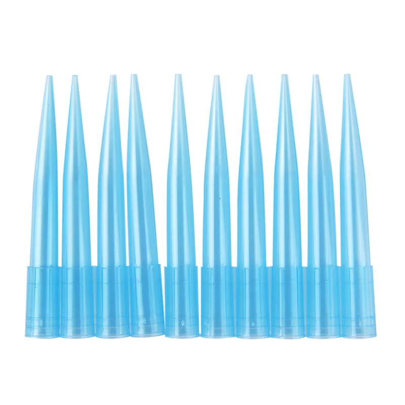 

500pcs Nozzle Tip Accessories Lab Supplies 1000ul 1ml Pipettor Tip Premium Microchemical Scientific Liquid Pipette