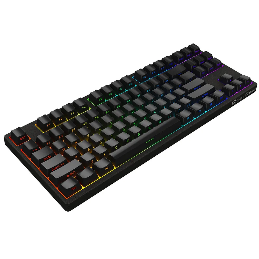 AKKO Ducky 3087SL игровая механическая клавиатура боковой надписи переключатель Cherry RGB