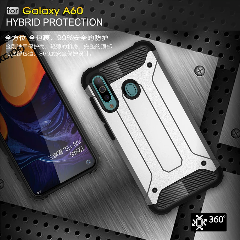

Для samsung Galaxy A60 чехол SM-A606 противоударный защитный резиновый жесткий чехол для samsung Galaxy A60 чехол для samsung A60 чехол Youthsay