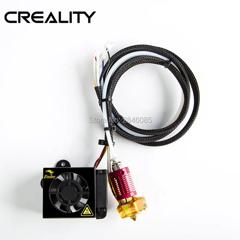 CREALITY 3D полная сборка комплектов экструдеров с 2 вентиляторами крышка вентилятора