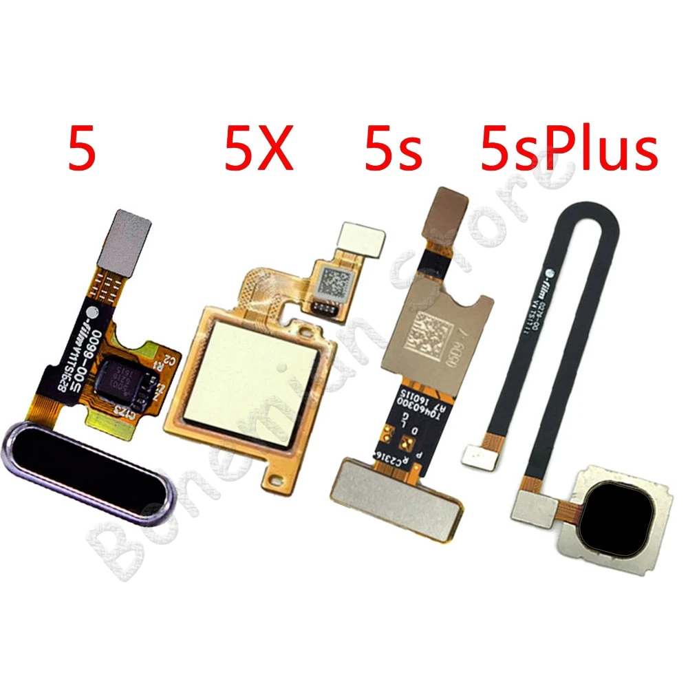Оригинальная Кнопка возврата отпечатков пальцев гибкий кабель для Xiaomi Mi 5 5X 5c 5s Plus