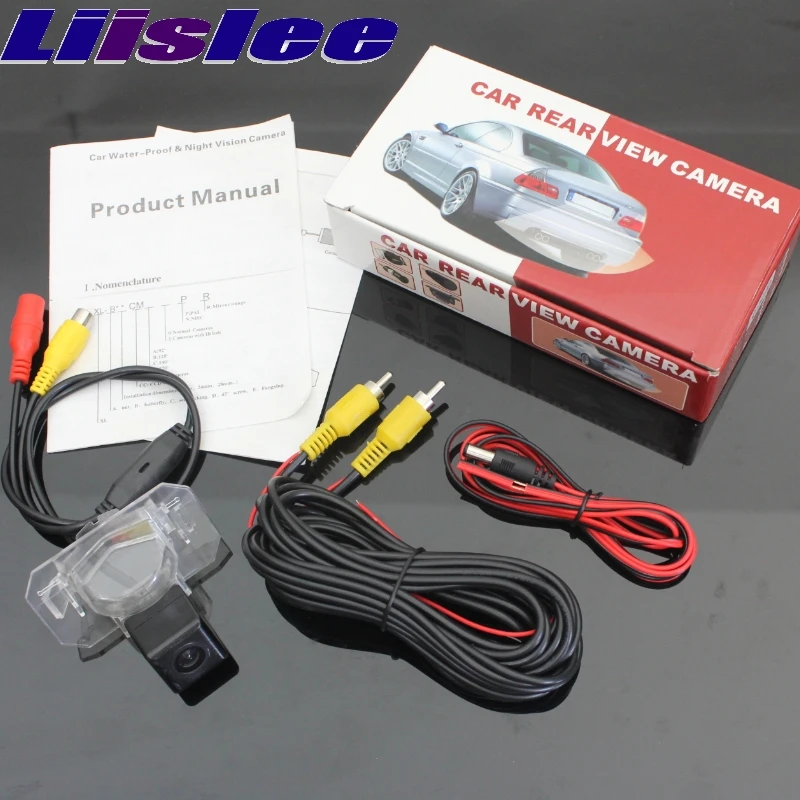 

LiisLee Car Rear View Backup Reverse Parking Camera Night Vision CAM Waterproof CAM For Honda Fit Sedan 2006~2012