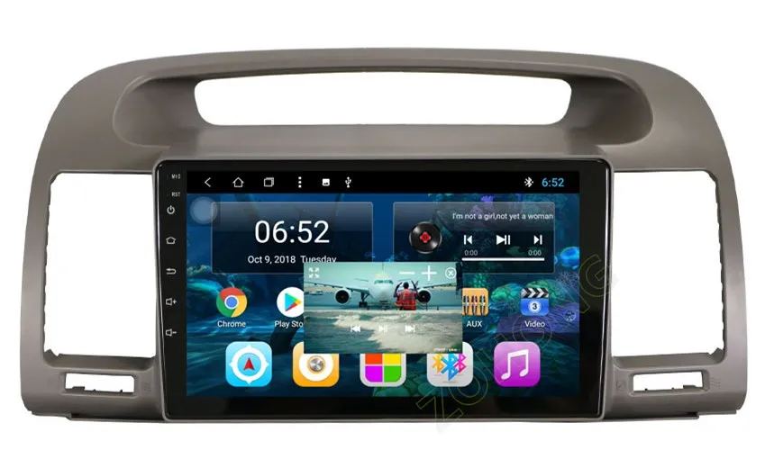 2.5D Octa 8 ядра Android автомобильный мультимедийный dvd-плеер для Toyota Camry 2002 2003 2004 2005 2006 автомобиля gps навигация Авто Радио стерео