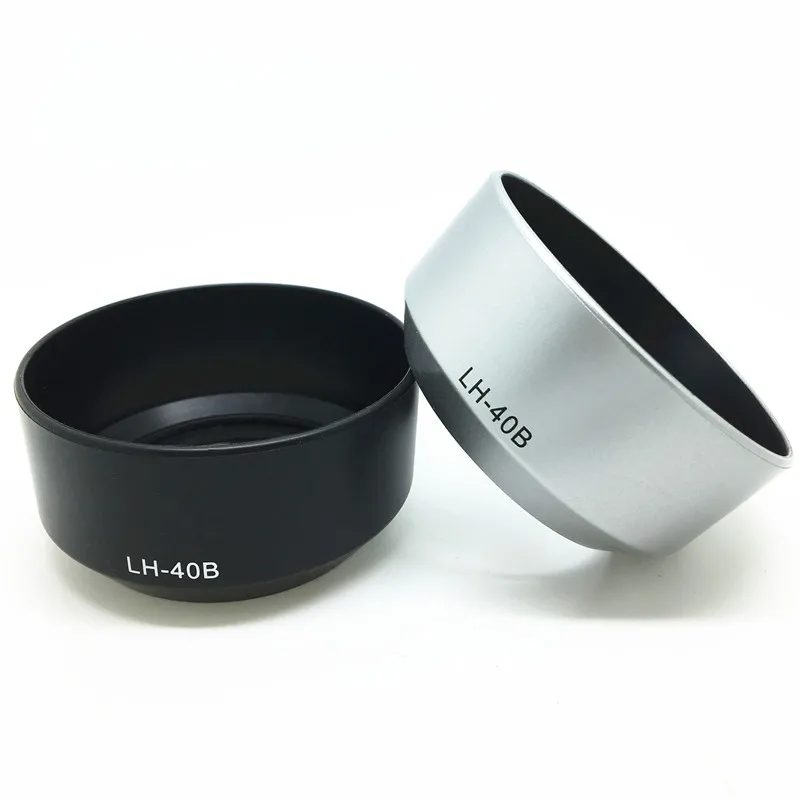 

LH-40B Lens Hood Shade for Olympus M. Zuiko Digital 45mm F1.8 1:1.8 Lens Silver