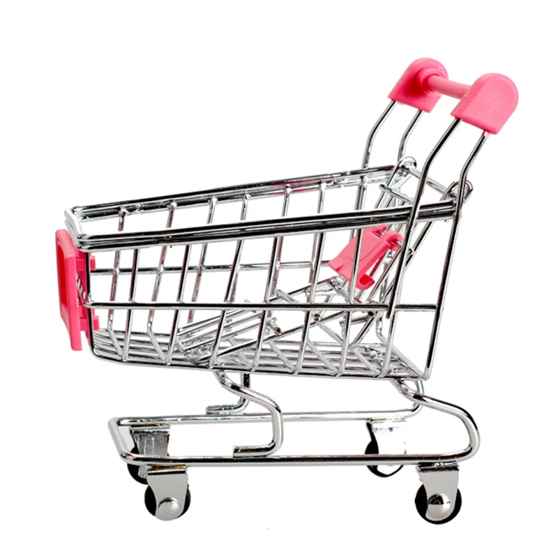 Детская мини корзина для покупок 8 цветов|trolley toy|toy supermarkettoy cart |