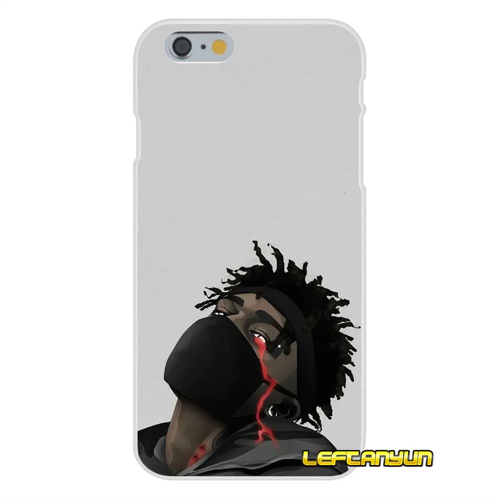 For iPhone X 4 4S 5 5S 5C SE 6 6S 7 8 Plus Accessories Phone Cases Covers rapper hip hop Scarlxrd swag pattern | Мобильные телефоны