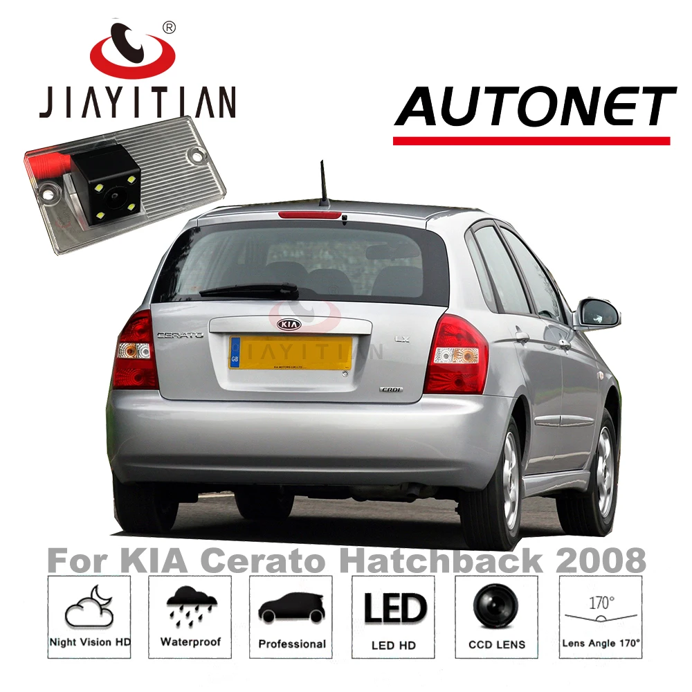 Задняя камера JiaYiTian для хэтчбека kia Cerato 2003 ~ 2008 CCD/ночное видение/камера заднего