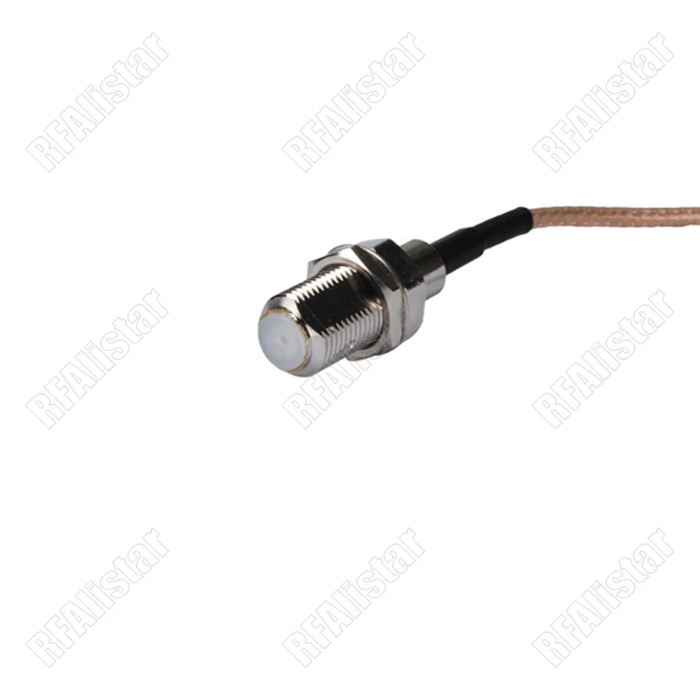 Адаптер RF F Type Female Jack Bulkhead к SMA Male RG316 Pigtail кабель DVB-T SDR USB Stick Dongle 15см/30см/50см/80см/1М/2М.