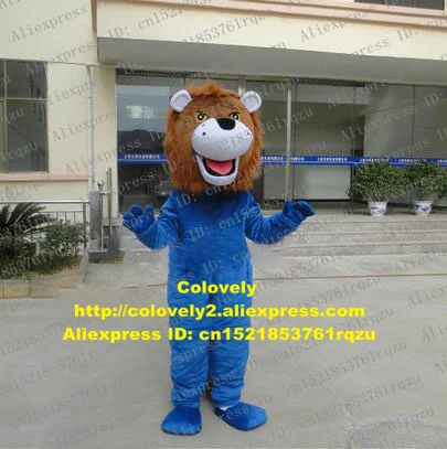 Костюм-талисман в виде льва дикого зверя костюм персонажа из мультфильма для