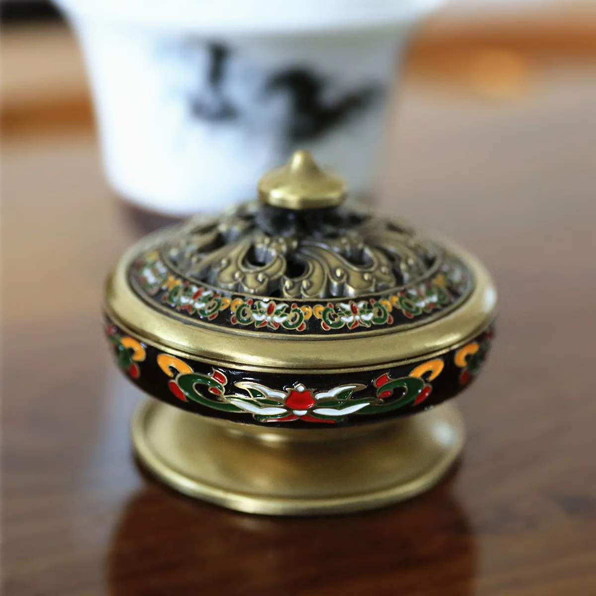 Fengshui 3 цвета курильница для благовоний креативный домашний маятник трехногий медь кадильница Латунь Курильница с Буддой дракон