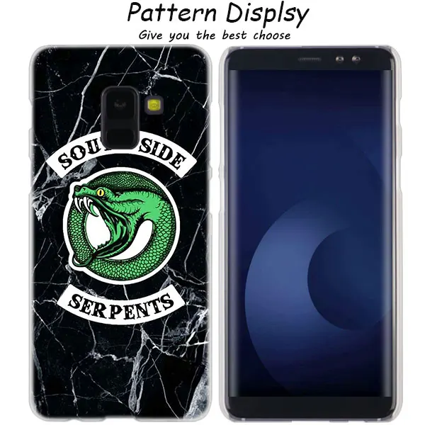 MLLSE ривердейл "South Side serpents" чехол КРЫШКА ДЛЯ samsung Galaxy A6 A8 плюс A9 A7 A5 A6S A9Star Note9 8 5 4 Лидер продаж - Цвет: 07