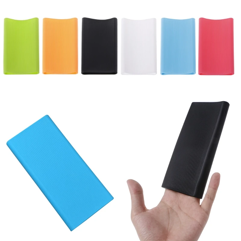 Силиконовый защитный чехол Powerbank для Xiaomi Xiao Mi 10000 мАч внешний аккумулятор 2