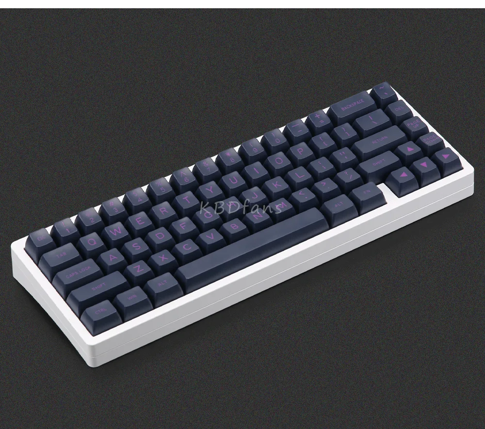 MAXKEY темно-фиолетовый SA keycaps Doulbeshot ABS материал для вишни механическая клавиатура MX