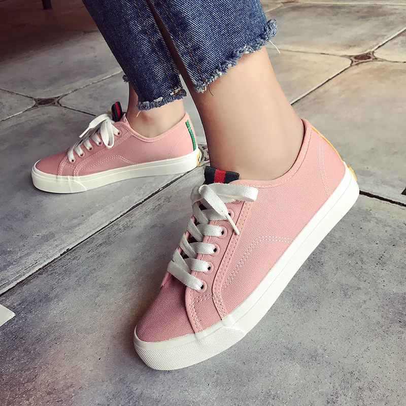 Audorci 2018 Fashion Women's Vulcanize Shoes Woman Casual Flats Comfortable Outdoor Walking Shoe For All Season Size 35-40 | Обувь