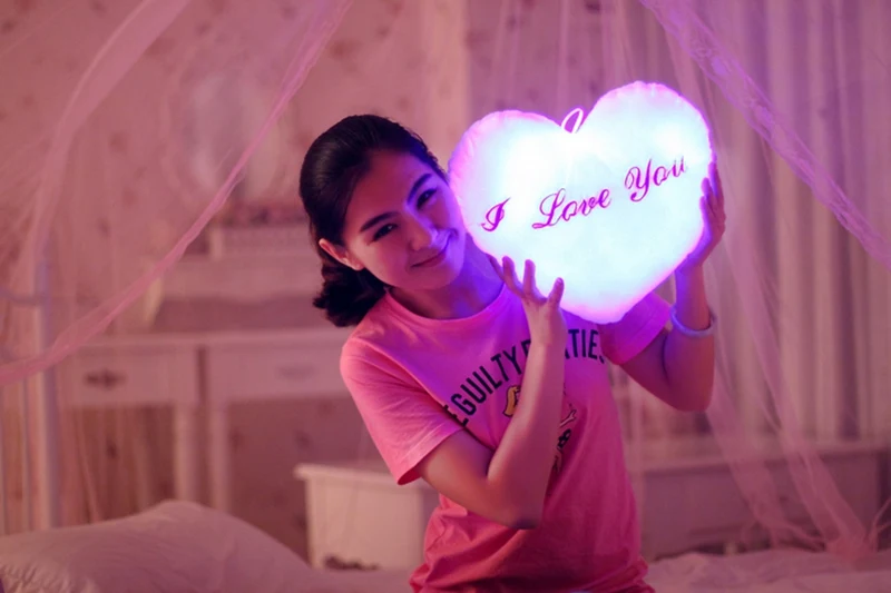 Дропшиппинг светодиодный ночник детские плюшевые игрушки сияющее светящееся