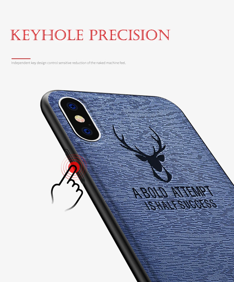 Кожаный чехол для iphone 6, 6s, 7, 8 Plus, X, XS MAX, для Apple iphone XR, анти-осень, Мягкий силикон, TPU, дерево, линия, голова оленя, чехол