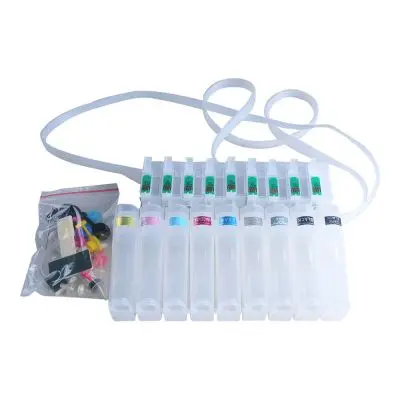 

for Epson SureColor SC-P600 CISS with Permanent Chip--9 Cartridges(30ml), 9 Bottles(100ml) printer parts