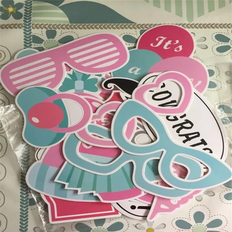 FANLUS It's Baby Shower Party фото стенд реквизит наборы на палочках набор из 30 шт | Дом и сад