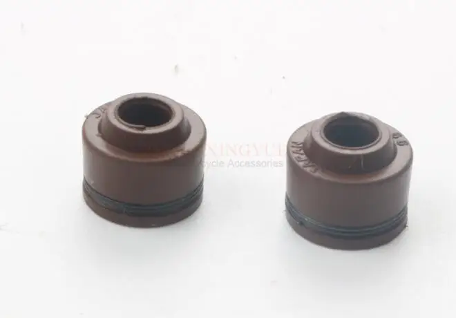 Valve seal Комплект прокладок двигателя GY6 10 дюймов обода для прокладка комплект двигателя GY6 10 дюймов обода для PEUGEOT V-Clic 50cc-4-х тактный - Цвет: Valve seal