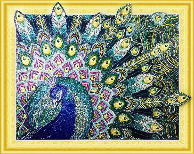 BAISITE, специальная форма, алмазная вышивка, животное, полный, стразы, 5D, DIY алмазная живопись, вышивка крестом, Алмазная мозаика, декор 025 - Цвет: LP017