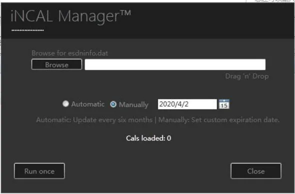 2017 Новый INCAL Manager 1.0.5 (решение проблем с истекшим сроком службы) разблокирован для