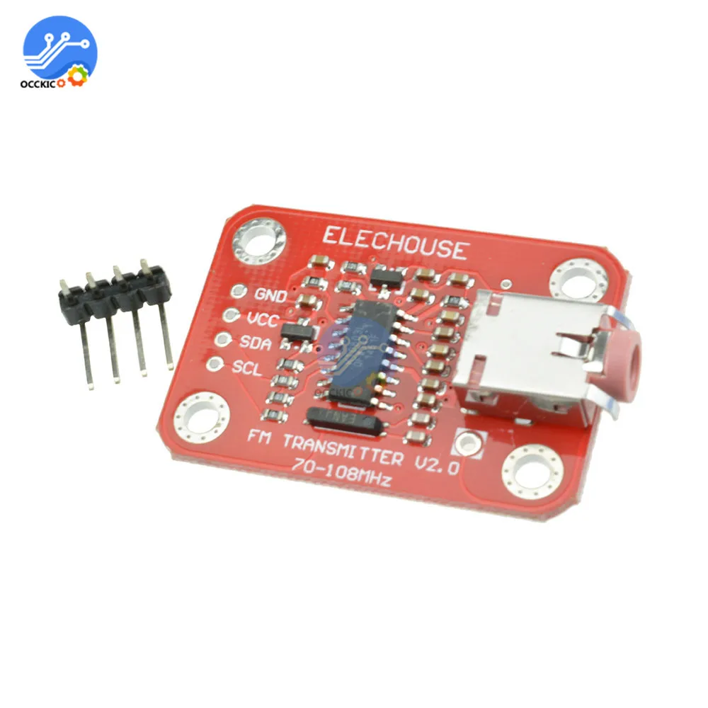 Модуль FM передатчика V2.0 цифровой модуль радио для микрофона Arduino|module for arduino|module