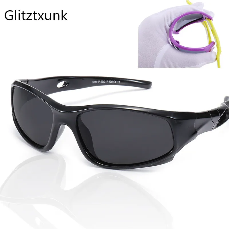 Glitztxunk для детей солнцезащитные очки поляризационные мальчиков и девочек Одежда